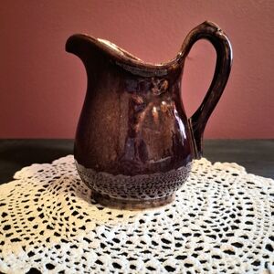 Elegant Brown Ceramic Pitcher